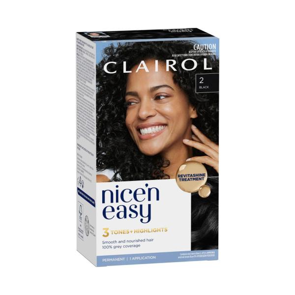 Nice 'n Easy 2 Natural Black Permanent Hair Colour