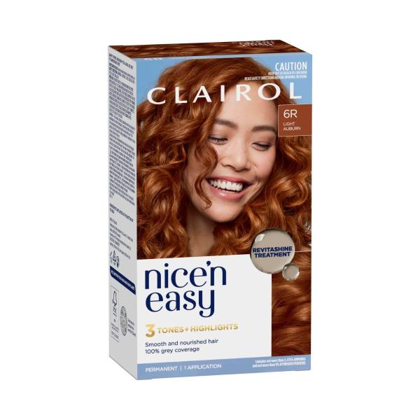 Nice 'n Easy 6r Natural Light Auburn Permanent Hair Colour