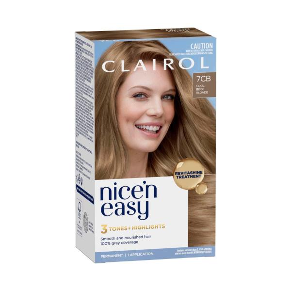 Nice 'n Easy 7cb Natural Dark Champagne Blonde Permanent Hair Colour