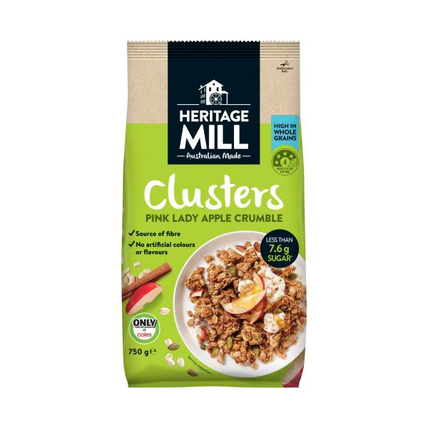 Clusters Apple Crumble