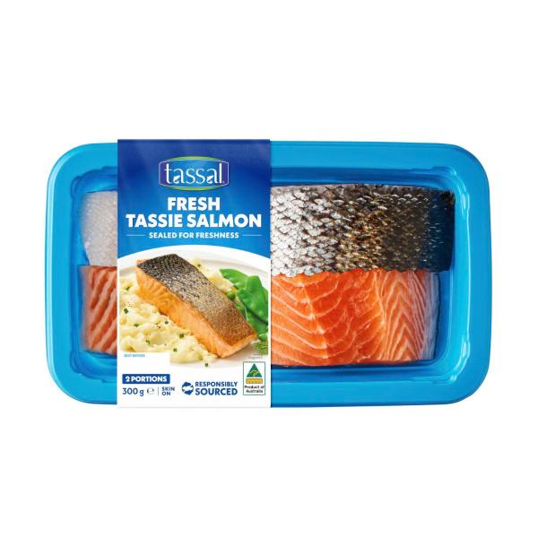 Salmon Portions Skin On
