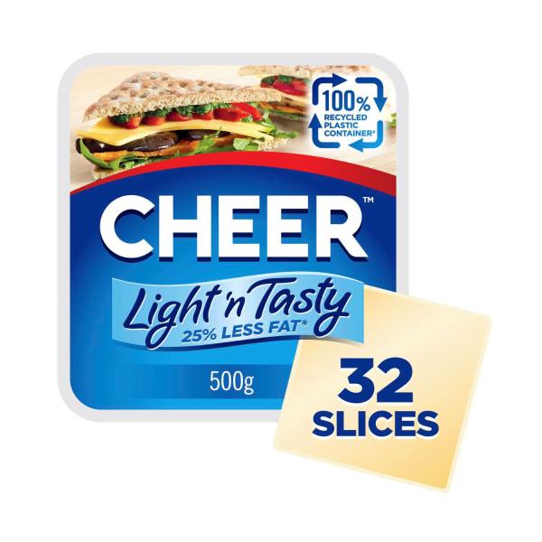 Light & Tasty Cheese Slices