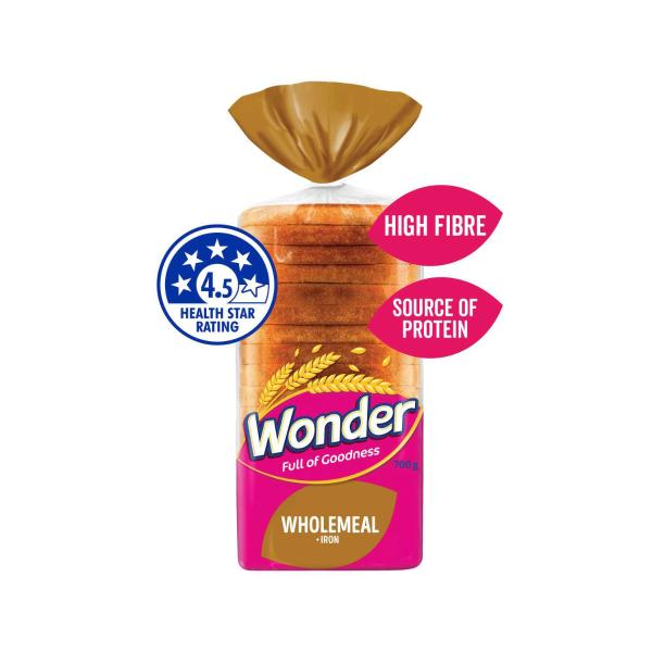 Bread Wholemeal Plus Iron