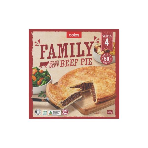 Frozen Family Beef Pie
