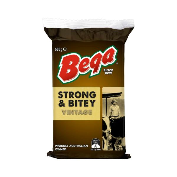 Cheese Strong & Bitey Vintage Block