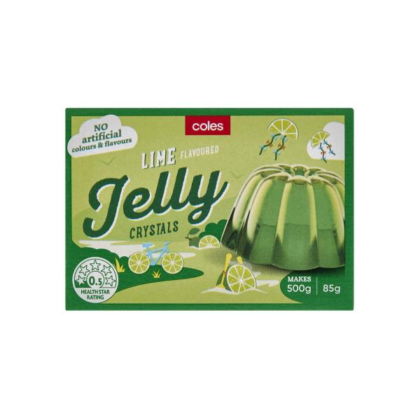 Lime Flavoured Jelly Crystals