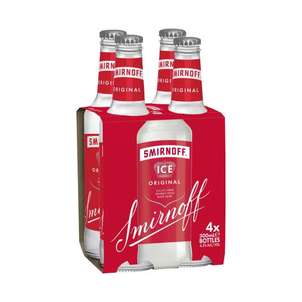 Ice Red Bottles 300ml