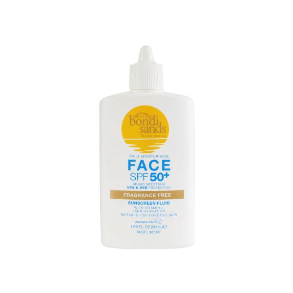 Fragrance Free Face Fluid Spf50+