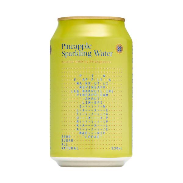 Drinks Sparkling Water Pineapple