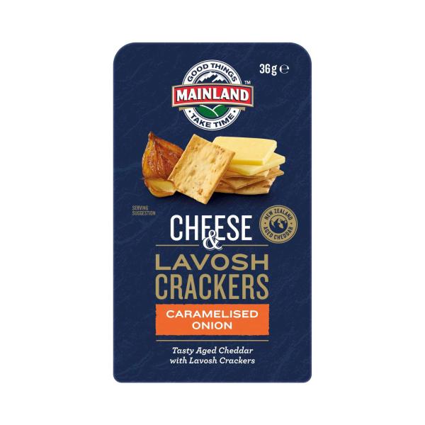 On The Go Cheese Lavosh & Caramelised Onion