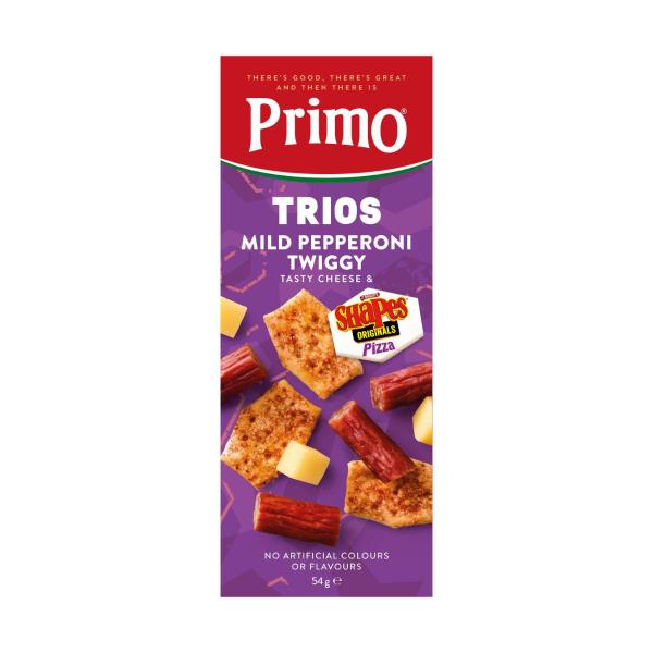 Mild Pepperoni Twiggy Pizza Shapes & Tasty Cheese