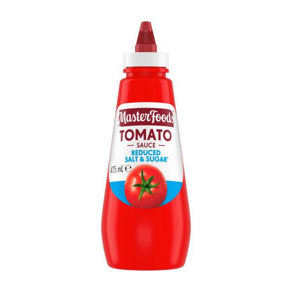 Squeezy Sauce Tomato Reduced Salt & Sugar