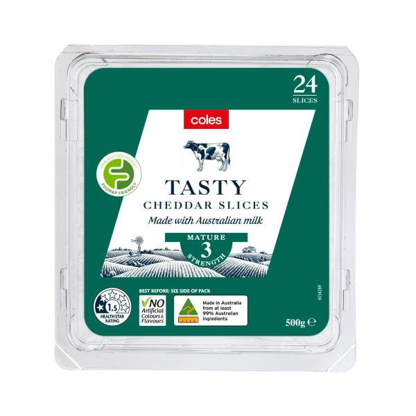 Cheese Slices Tasty 24 Pack