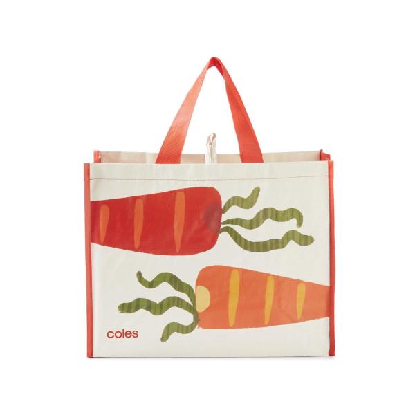 Large Tote Carrot Bag