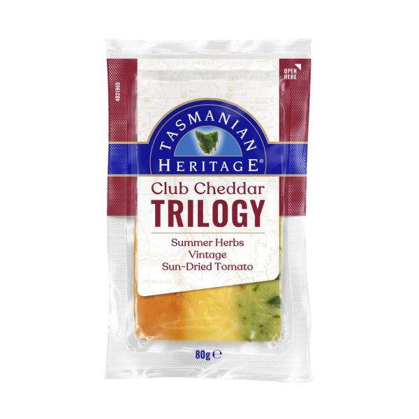 Heritage Little Entertainers Trilogy Summer Herbs Vintage Cheddar & Sundired Tomato