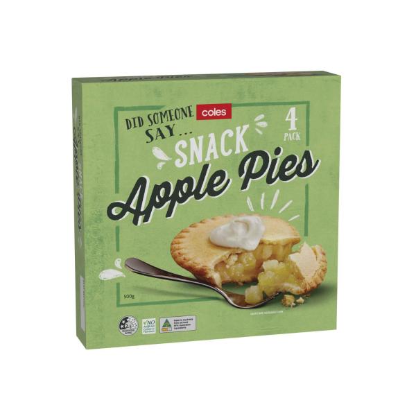 4 Pack Snack Fruit Pie Apples