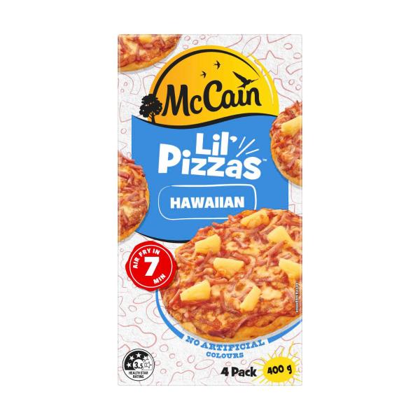 Lil Pizzas Ham & Pineapple 4 Pack