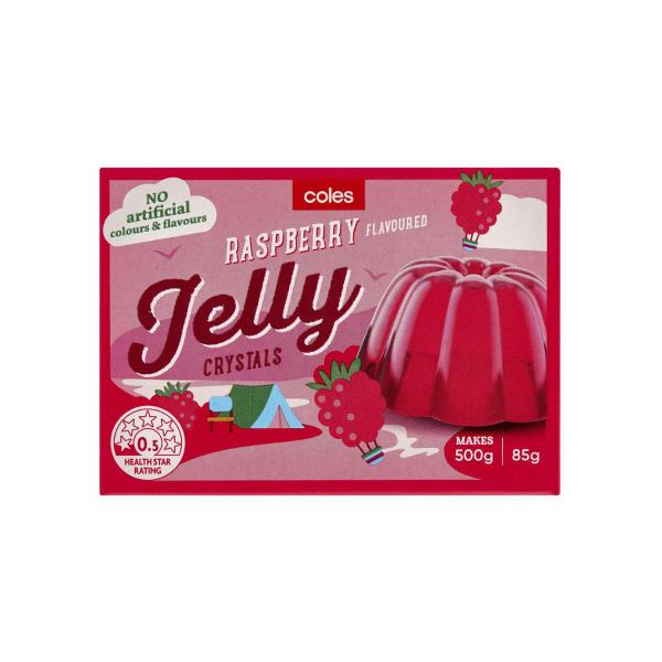 Jelly Crystals Raspberry Flavoured