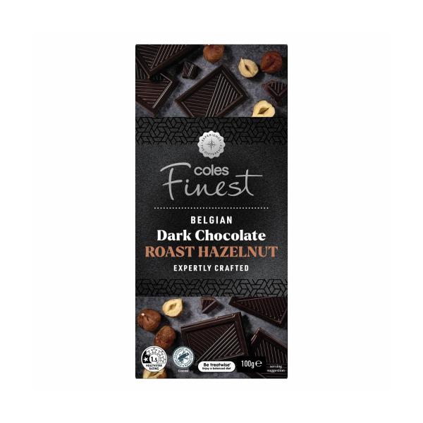 Block Chocolate Dark With Hazelnut