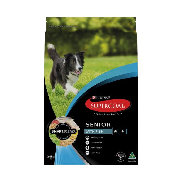 Senior With Fish Dry Dog Food