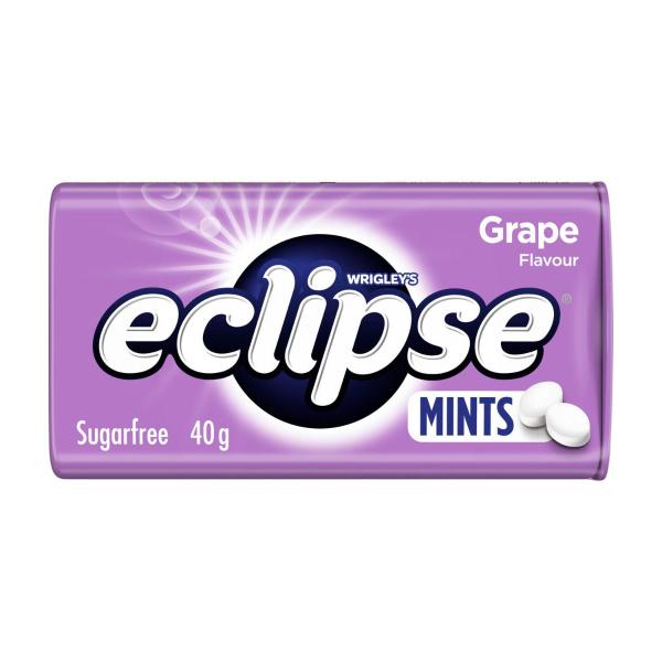 Eclipse Grape Sugar Free Mint Tin