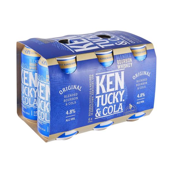 Bourbon & Cola 4.8% Can 375ml