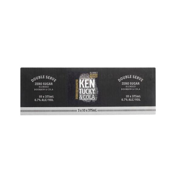 Bourbon Double Serve & No Sugar Can 375ml