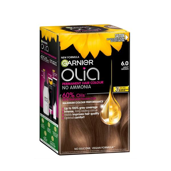 Olia Hair Colour 6.0 Light Brown