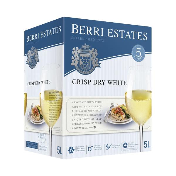 Crisp Dry White Cask 5l