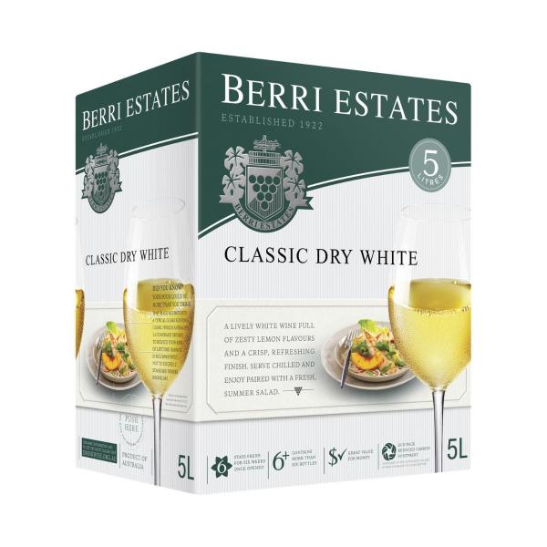 Classic Dry White Cask 5l
