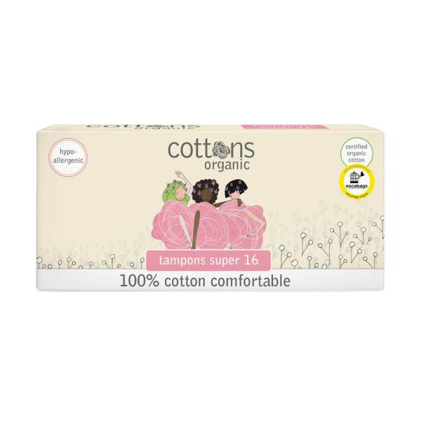 Super 100% Cotton Tampons