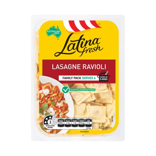 Lasagne Ravioli 4 Serve