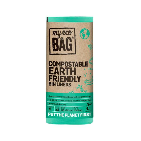 Compostable Kitchen Bin Liner Medium