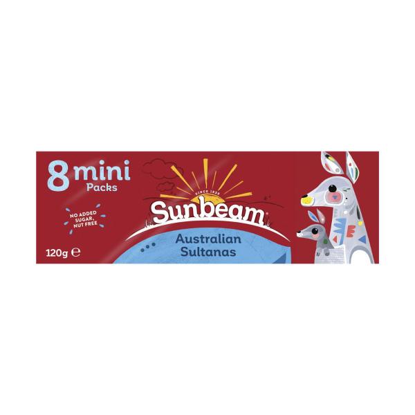 Australian Sultanas Mini Packs 8x15g