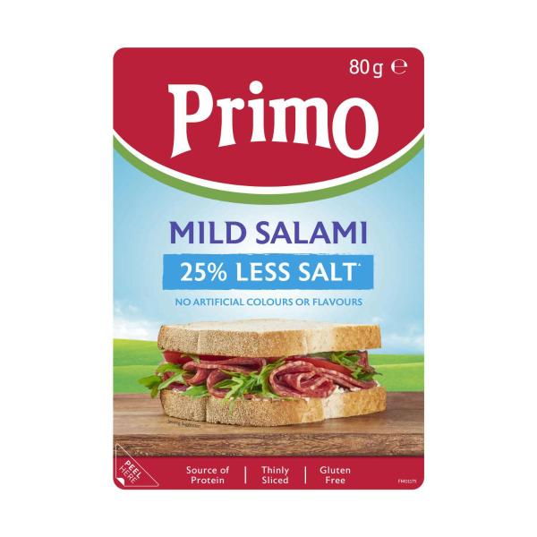 Mild Salami 25% Less Salt