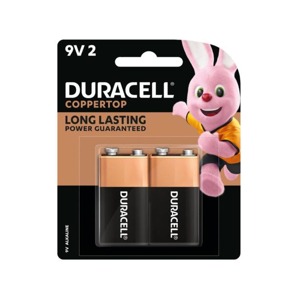 Coppertop 9V Alkaline Batteries