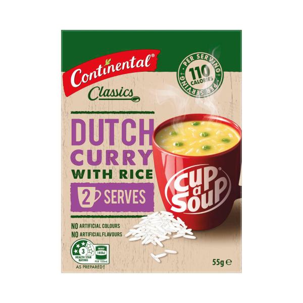 Cup A Soup Dutch Curry With Rice Serves 2