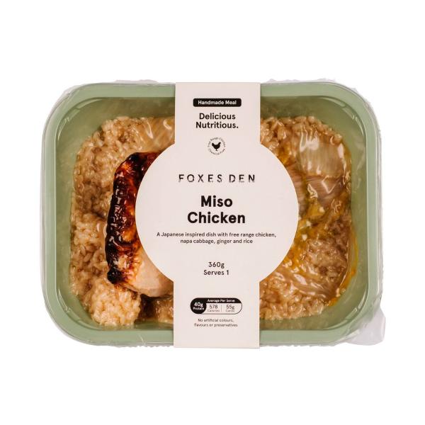 Meal Miso Cabbage Chicken & Rice