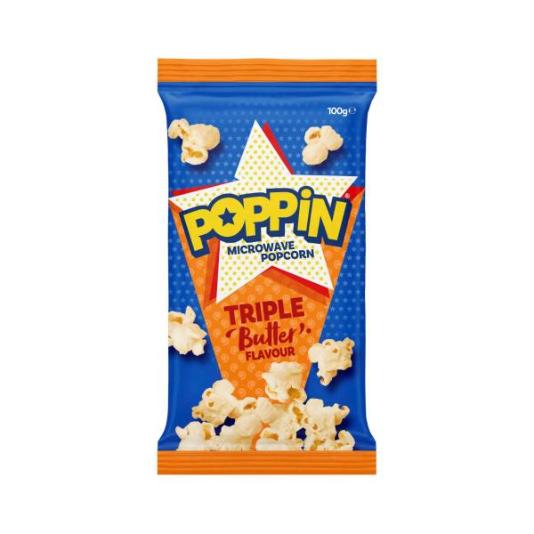 Microwave Popcorn Triple Butter