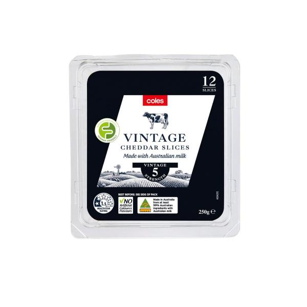 Vintage Cheese Slices 12 Pack