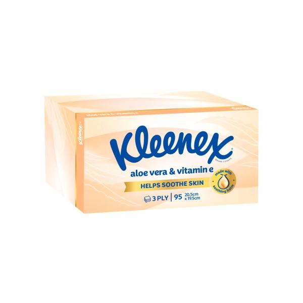 3 Ply Wellbeing Tissues Facial Aloe Vera