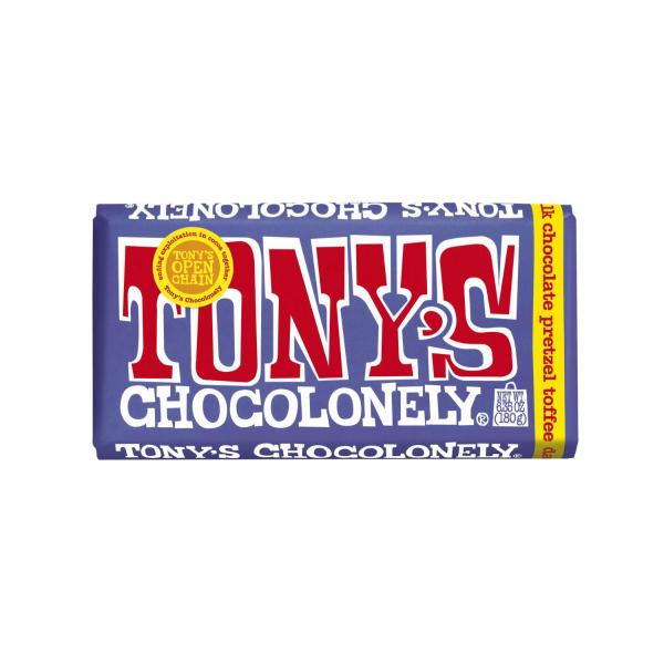 Dark Chocolate 42% Pretzel Toffee