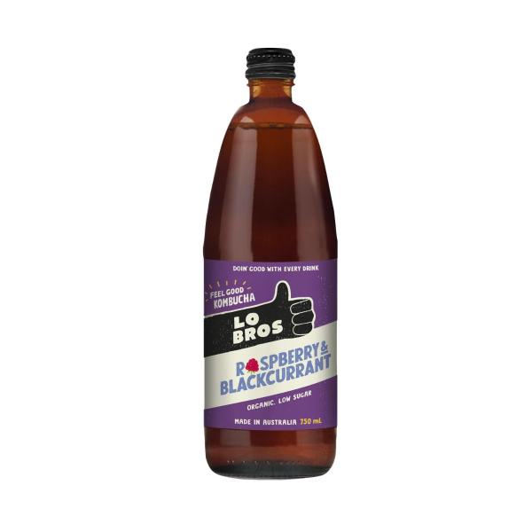 Kombucha Raspberry & Blackcurrant