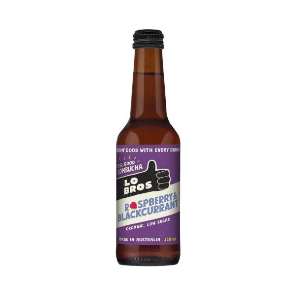 Kombucha Raspberry & Blackcurrant