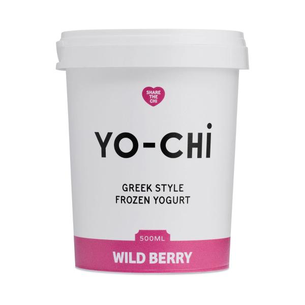 Greek Style Wild Berry Frozen Yoghurt Tub