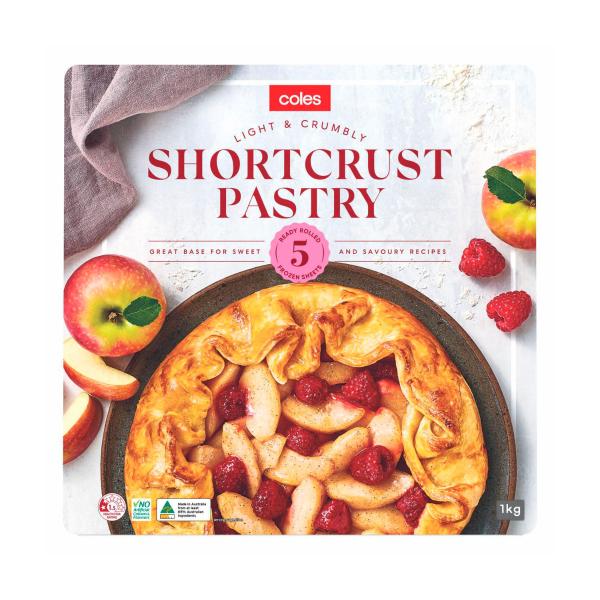 Frozen Shortcrust Pastry 5 Pack