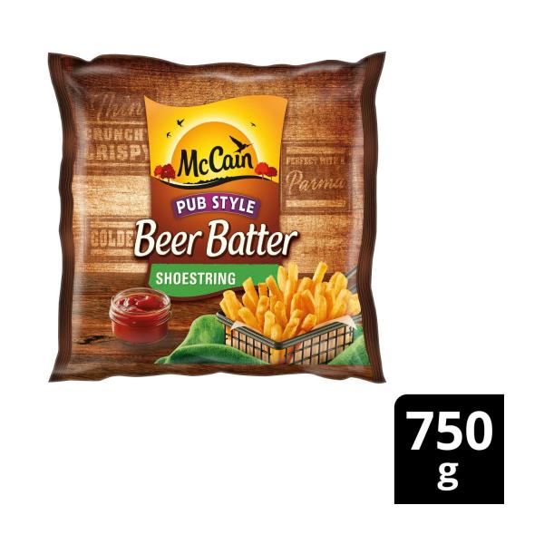 Beer Battered Potato Chips Shoestring