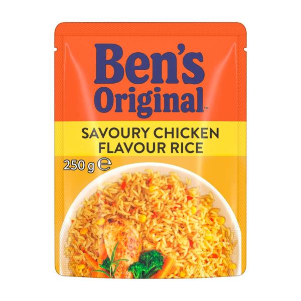 Savoury Chicken Flavour Rice Pouch