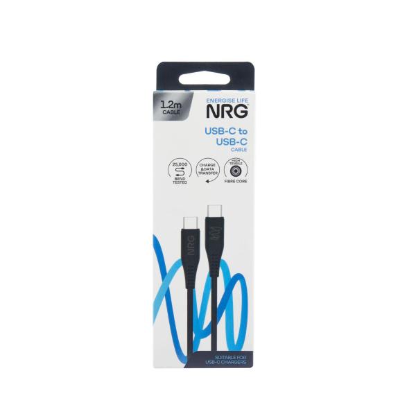 1.2m Usb-c To Usb-c Cable Black