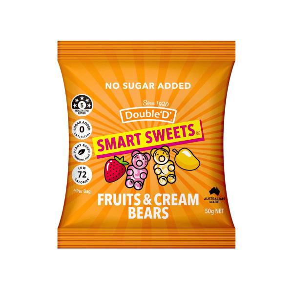 Smart Sweets Fruits & Cream Bears